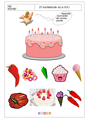 okul öncesi çocuklar için aynı kavramı bul alıştırmaları